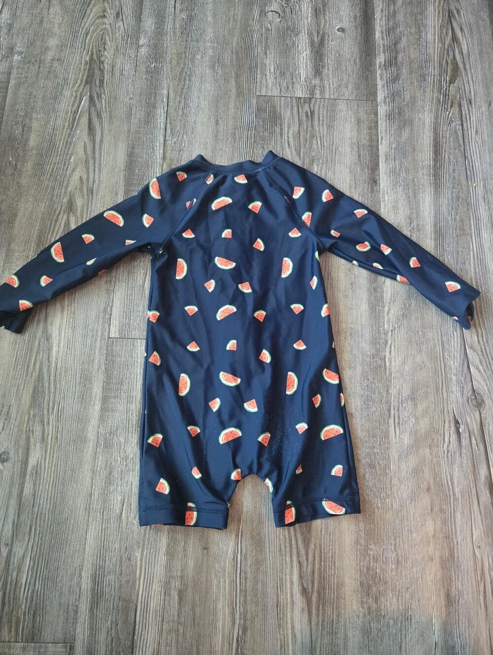 18-24m Boys Old Navy Navy Watermelon-Print Swim Rashguard